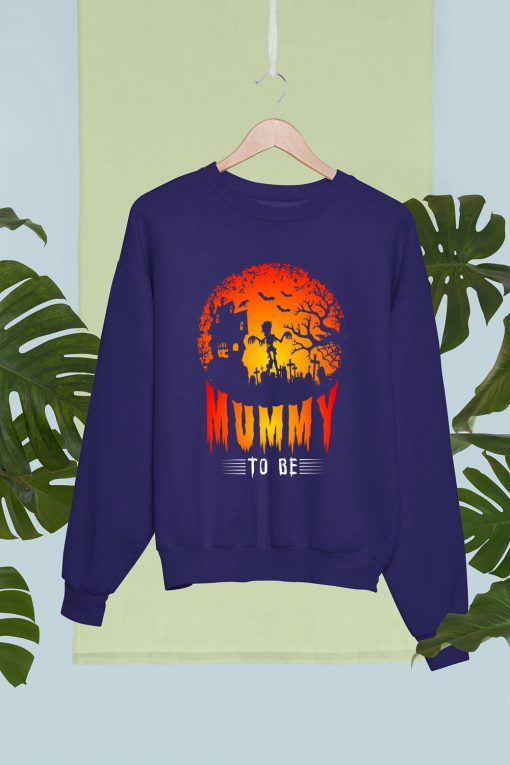 Mummy To Be Halloween T Shirt