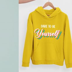 Dare To Be Yourself Cute LGBT T Shirt