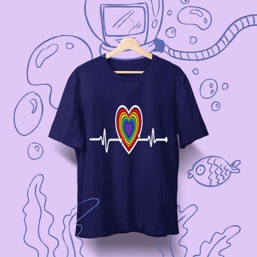 LGBT Heartbeat LGBT Pride T Shirt