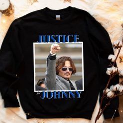 Johnny Depp Justice For Amber Heard Sweatshirt