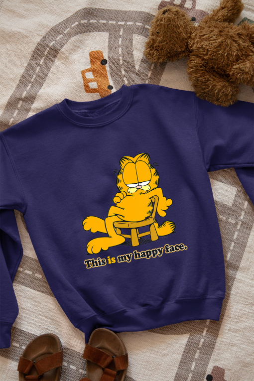Garfield Happy Face T Shirt