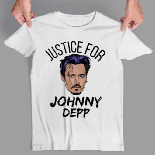 Justice For Johnny Depp Cartoon T Shirt