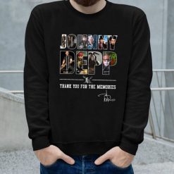 Johnny Depp thank You For The Memories T Shirt