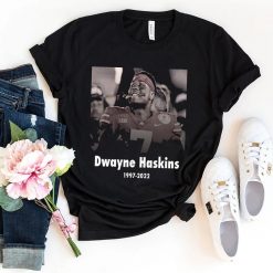 Rip Dwayne Haskins 1997 – 2022 Thank You For The Memories T Shirt