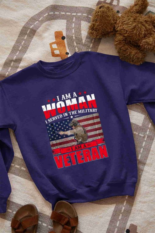 I Am A Woman Veteran T Shirt