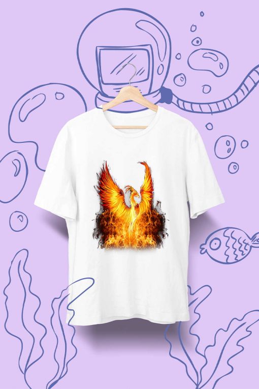 Rising Phoenix Fire Fenix T-Shirt T-Shirt