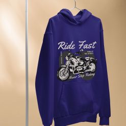 Vintage Motorcycle Ride Fast Never Stop Riding T Shirt