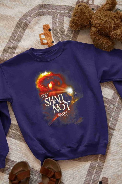 Lord of the Rings Balrog You Shall Not Pass T-Shirt