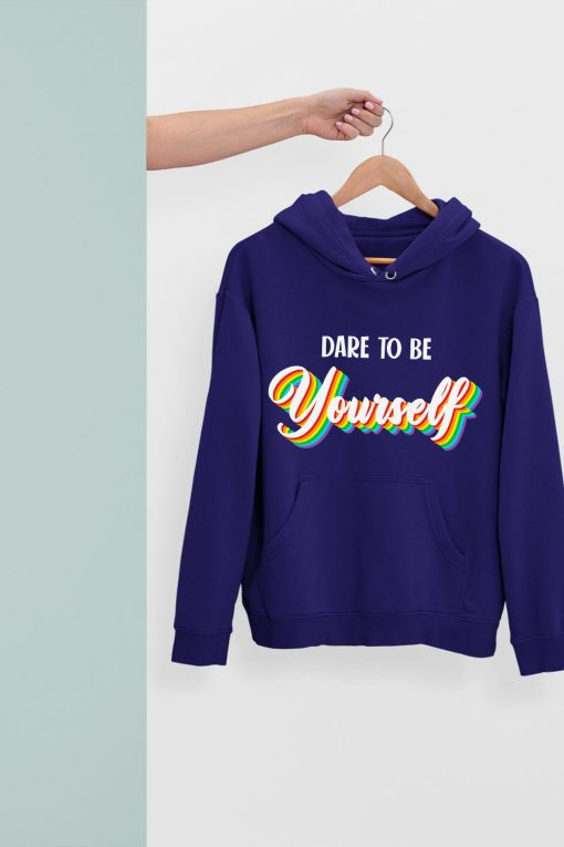Dare To Be Yourself Cute LGBT T Shirt