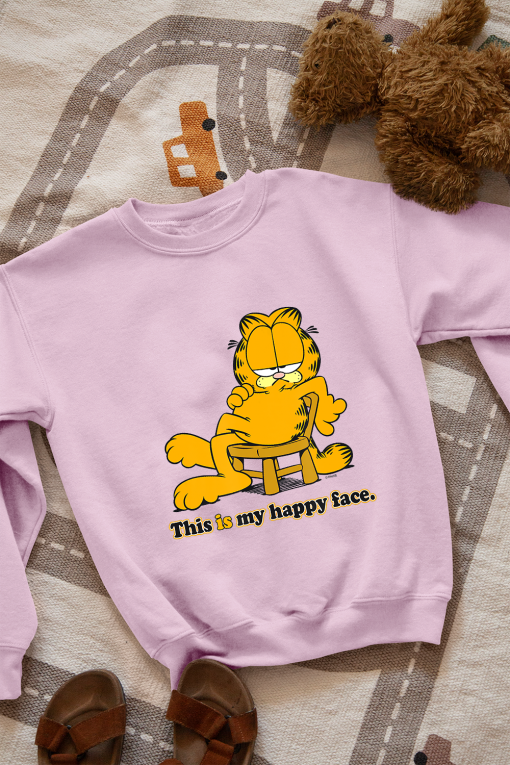 Garfield Happy Face T Shirt