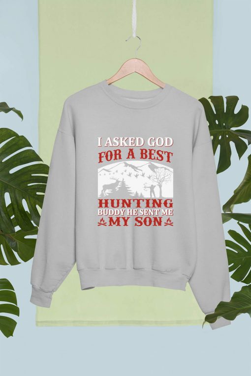 For A Best Hunting My Son T Shirt