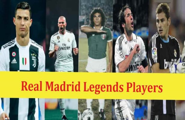 Top 10 ranking of the best Real Madrid legends