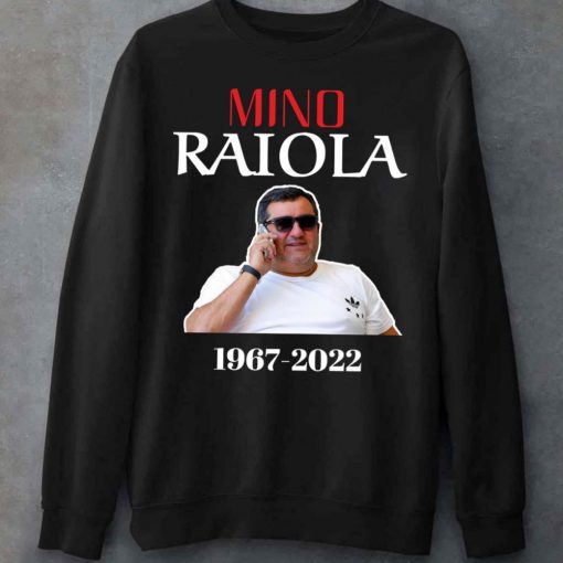 Mino Raiola Rest In Peace Football Manager T Shirt
