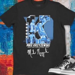 Mike Krzyzewski Duke Blue Devils 1980-2022 Coach K Signature T-Shirt