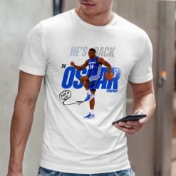 Oscar Tshiebwe Returning To Kentucky Wildcats NBA T-Shirt