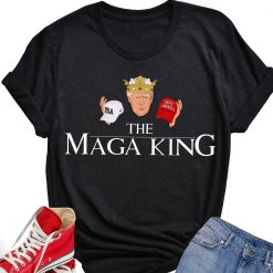 Trump The Maga King T-Shirt, Great Maga King Shirt