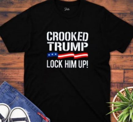 Crooked Trump Lock Him Up T-Shirt