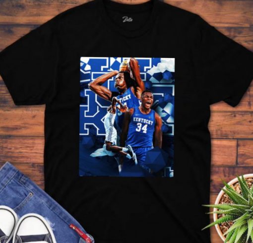 National Player Of The Year Oscar Tshiebwe Kentucky Wildcats T-Shirt