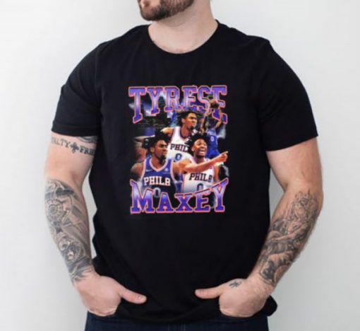 Buy Tyrese Maxey Philadelphia 76ers NBA T-Shirt
