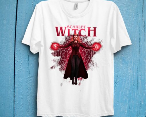 Official Doctor Strange Scarlet Witch In The Multiverse Of Madness T-shirt