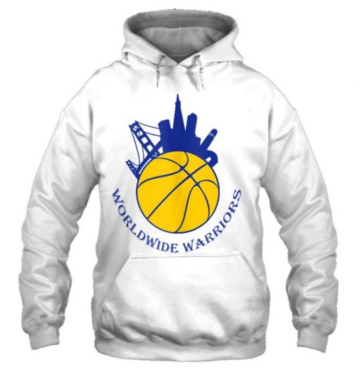 Golden State Distressed Basketball Team Worldwide Warrior T Shirt
