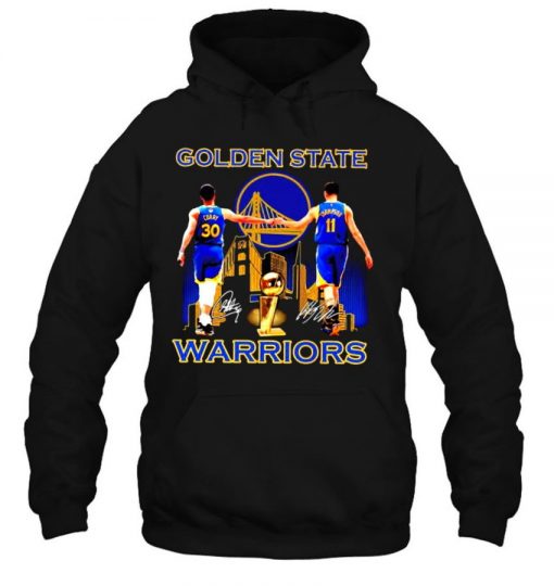 Golden State Warriors Stephen Curry Vs Klay Thompson Signatures T Shirt