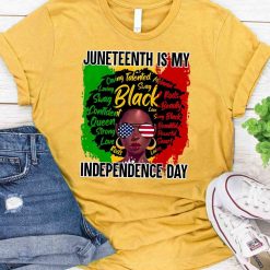 Junteenth Is My Independence Day Juneteenth 1865 T Shirt
