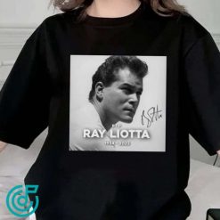 Ray Liotta Shirt, RIP Ray Liotta Shirt, RIP star Ray Liotta 1954-2022 Thank You For The Memories, Ray Liotta Goodfellas Shirt