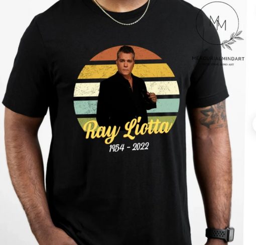 RIP Ray Liotta 1954 2022 68th Thank You For Memories  Ray Liotta Goodfellas T Shirt