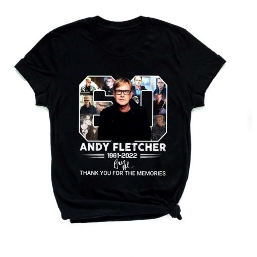 Rip Andy Fletcher Shirt, Memories Andy Fletcher, Andy Fletcher Depeche Mode Shirt