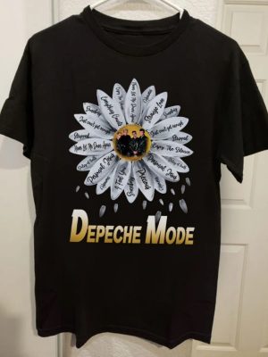 Depeche Mode Band 42 Years 1980-2022 Signatures Shirt - OMG Shirt