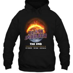 New Black Sabbath Tour Concert 2016 The End Black T Shirt