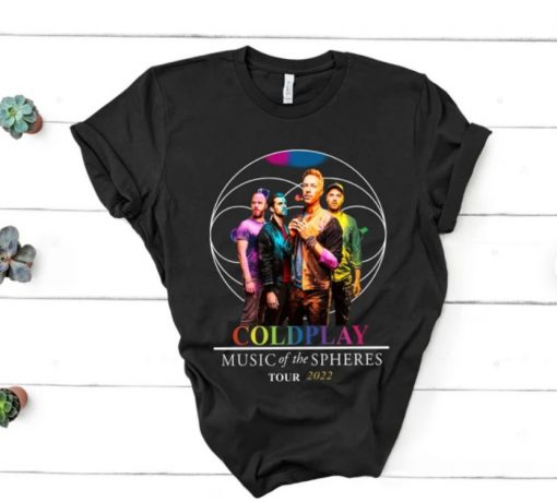 2022 Coldplay Music Of The Spheres Tour Shirt, Coldplay World Tour T Shirt
