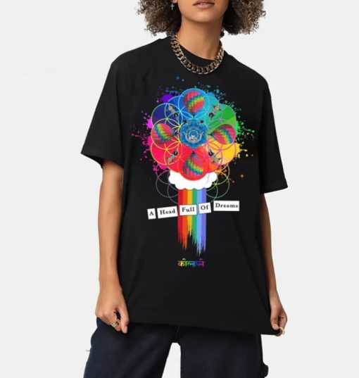 A Head Full Of Dream, 2022 Coldplay Music Of The Spheres Tour Shirt, Coldplay Shirt