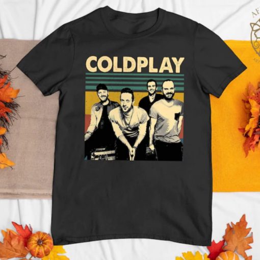 Coldplay Retro Vintage T Shirt, Coldplay Shirt Idea For Fan