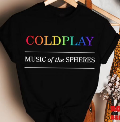 Coldplay T shirt, Coldplay Music Of The Spheres Shirt