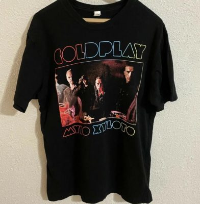ColdPlay T Shirt, Music Of The Spheres T-shirt