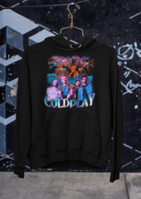 Coldplay Vintage 90s Bootleg Rap Tee, Coldplay T Shirt Design T Shirt