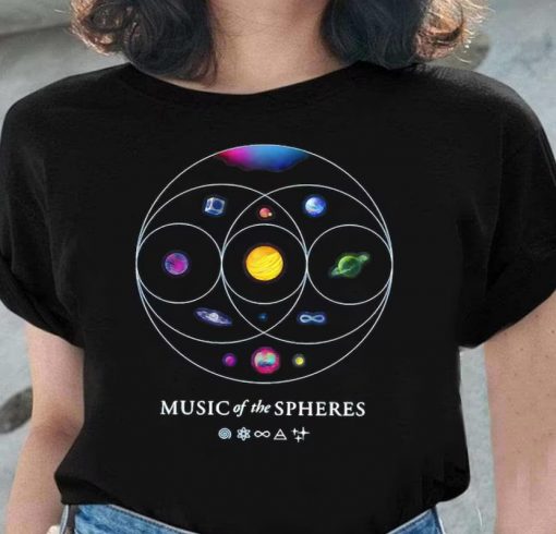 Coldplay World Tour 2022 Shirt, Coldplay Music Of The Spheres Tour 2022, Coldplay Shirt