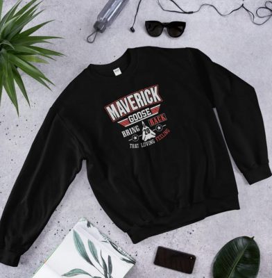 Top Gun Retro Movie Maverick and Goose Sweatshirt