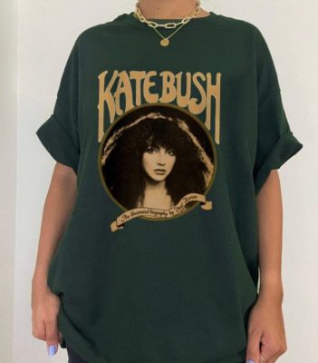 Kate Bush T Shirt Retro Vintage Style 80s Design Print T-Shirt