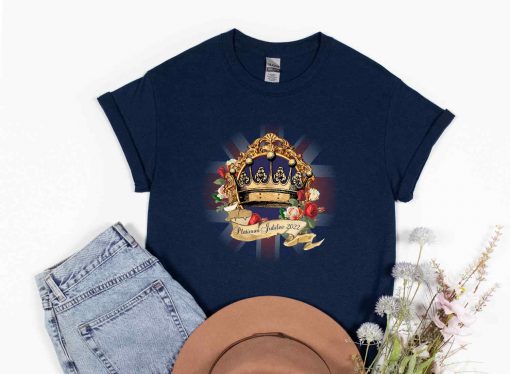 Crown Queen Elizabeth Ii Platinum Jubilee 2022 Unisex T-Shirt