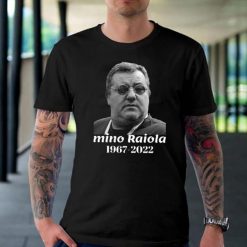 RIP Mino Raiola 1967 2022 BnW T-shirt