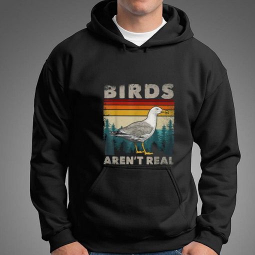 Bird Aren’t Real Truther Seagull Vintage T Shirt