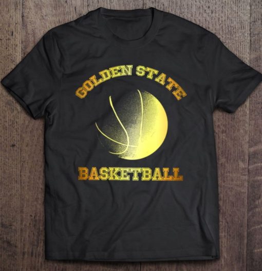Golden State Distressed Basketball Team Fan Warrior Lovely T Shirt
