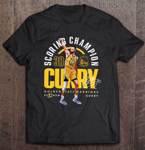 Golden State Warriors Stephen Curry 2021 Nba Scoring Champion T Shirt