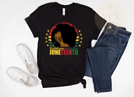 Juneteenth Women’s Remembering My Ancestors T Shirt