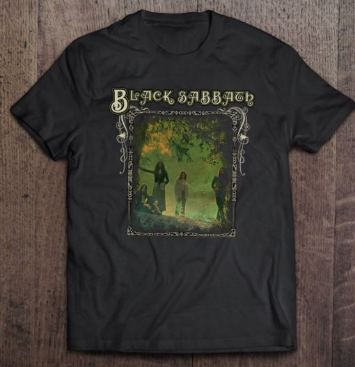 Black Sabbath Band Portrait Vintage Retro T Shirt