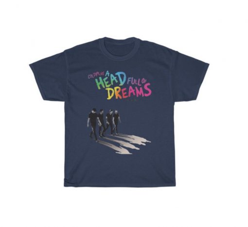 Coldplay Shirt, Coldplay Head Full Of Dreams T Shirt