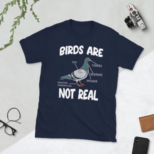 Birds Aren’t Real Funny Plus Size Shirt
